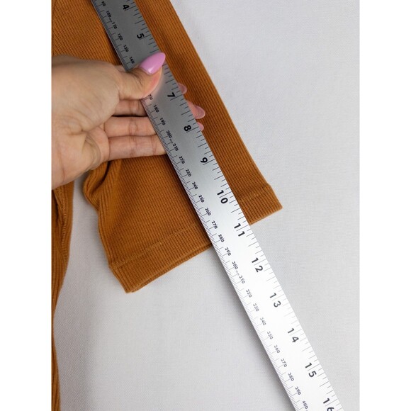 nwt $48‎ Maeve Anthropologie Sweater Womens S Tan Pullover Knit Cotton Blend - Picture 6 of 9